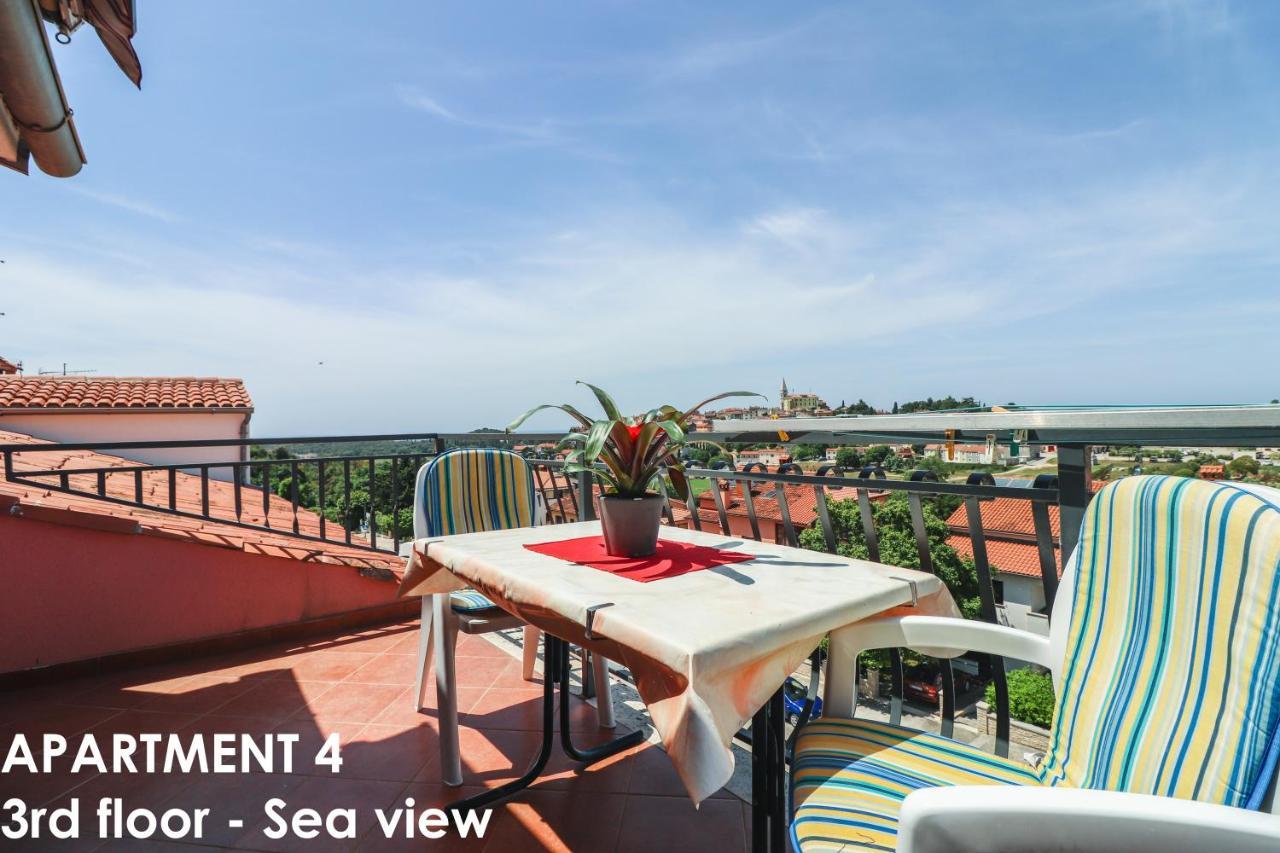 Beautiful Sea View Apartments - Niko Ceko Vrsar Exterior foto