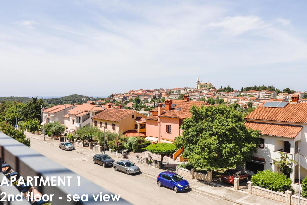 Beautiful Sea View Apartments - Niko Ceko Vrsar Exterior foto